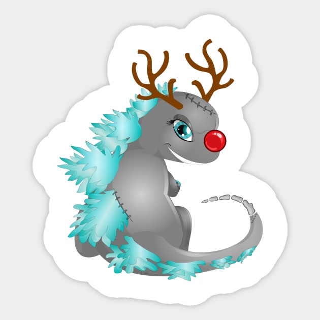 LTO Magzzilla Reindeer Sticker by Wrathian